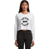 AS Colour Wo's Crop L/S Tee 4058